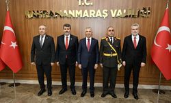 Kahramanmaraş Valiliği’nde 29 Ekim Resepsiyonu: Başkan Fırat Görgel Protokolle Bayramlaştı