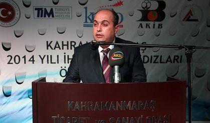 Kahramanmaraş 2014 İhracatın Yıldızları Ödül Töreni