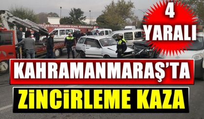 Yeni Sanayi Kavşağında trafik kazası 4 Yaralı