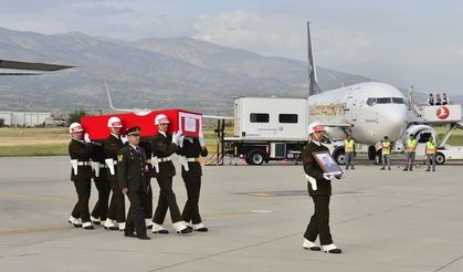 Şehit  Jandarma Uzman Çavuş Hakan Duyğal'ın cenazesi Kahramanmaraş'ta