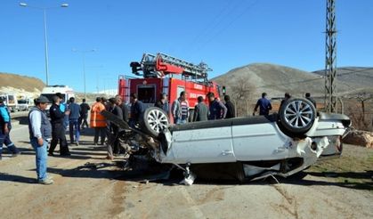 Kahramanmaraş Elbistan'da trafik kazası: 2 yaralı