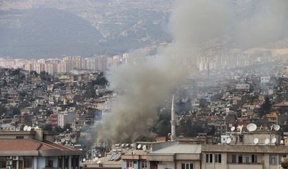 Kahramanmaraş'ta yangın