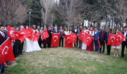 Kahramanmaraş'ta Toplu nikah töreninde 30 Çift Evet dedi