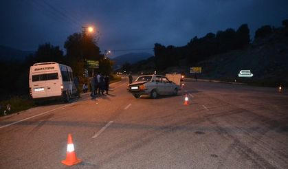 Kahramanmaraş'ın Andırın ilçesinde trafik kazası! 3 Kişi yaralandı