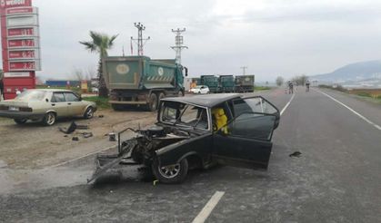 Kahramanmaraş'ta trafik kazası: 1 ölü, 3 yaralı