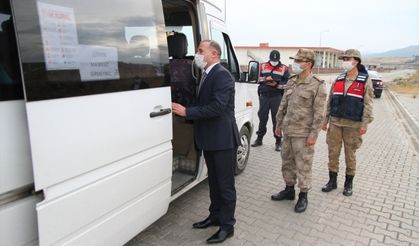 Kahramanmaraş'ta fabrika servis araçları kontrol edildi!