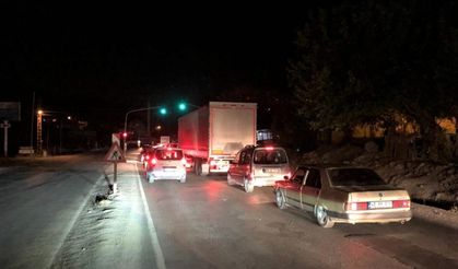 Kahramanmaraş'ta yol çalışması nedeniyle trafik kitlendi!