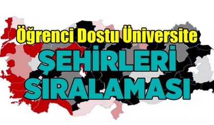 Öğrenci Dostu Üniversite Şehirleri Sıralaması