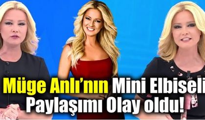 Müge Anlı'nın mini elbiseli paylaşımı olay oldu