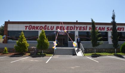 Türkoğlu Belediyesi,Nikah sarayı ve Düğün salonunun açılışını gerçekleştirdi