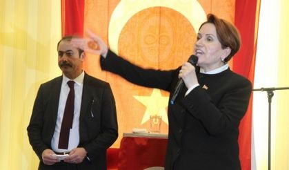 Eski milletvekili Meral Akşener, Kahramanmaraş'ta