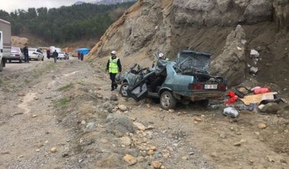 Kahramanmaraş’ta feci kazada 1 ölü, 4 yaralı