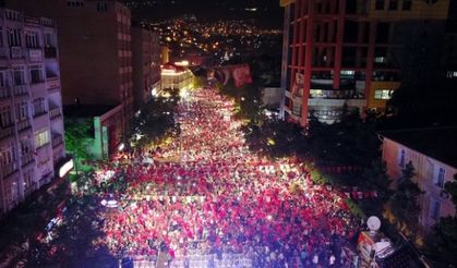 Kahramanmaraş’ta 15 Temmuz Milli birlik yürüyüşü düzenlendi