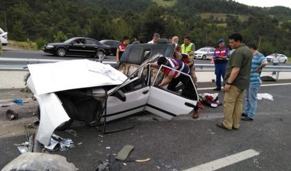 Kahramanmaraş'ta trafik kazası: 3 ölü, 2 yaralı