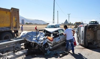 Kahramanmaraş'ta trafik kazası: 4 yaralı