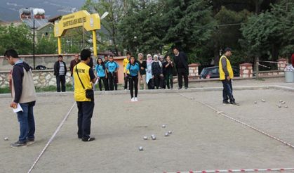 BOCCE İL BİRİNCİĞİ MÜSABAKALARI TAMAMLANDI