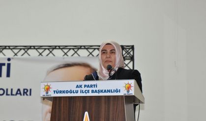 Ak Parti Türkoğlu Kadın Kolları Kongresi Yapıldı