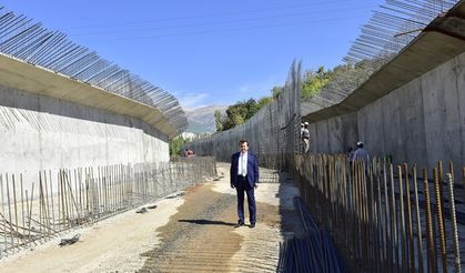 Sümbüllü Yolu Çalışmaları Devam Ediyor