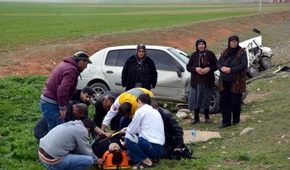 Kahramanmaraş'ta trafik kazası: 4 yaralı