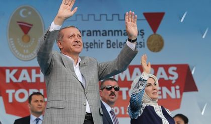 Cumhurbaşkanı Erdoğan Kahramanmaraş'ta