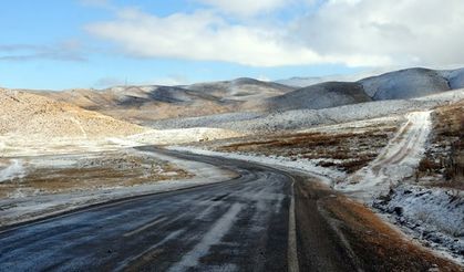 Kahramanmaraş'a yılın ilk karı düştü