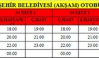 Kahramanmaraş Halk Otobüsü saatleri değişti - Tam Liste