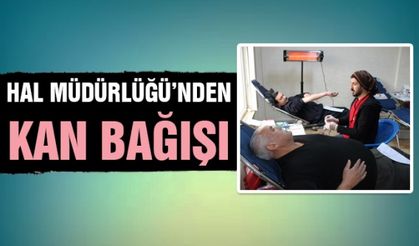 Kahramanmaraş’ta Hal Müdürlüğü kan bağışında bulundu