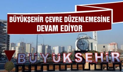 Kahramanmaraş Büyükşehir ‘Tekerek Kavşağına’ logosunu yerleştirdi