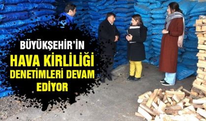 Kahramanmaraş Büyükşehir hava kirliliği denetimlerine devam ediyor