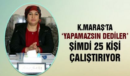 Kahramanmaraş'ta ev hanımı oto yıkama işini başarıyla yürütüyor