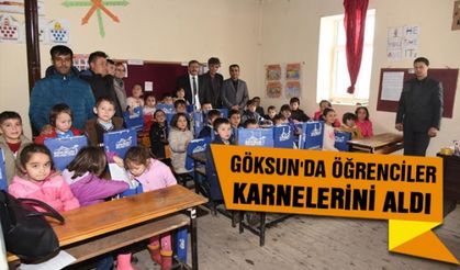 Göksun’da 11 bin 700 öğrenci karne aldı