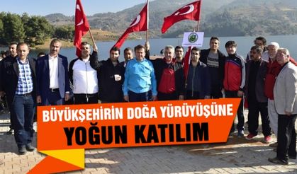 Kahramanmaraş'ta doğa yürüyüşüne yoğun katılım oldu