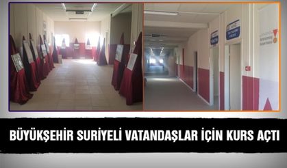 Kahramanmaraş’ta Suriyeli vatandaşlar için kurs açıldı