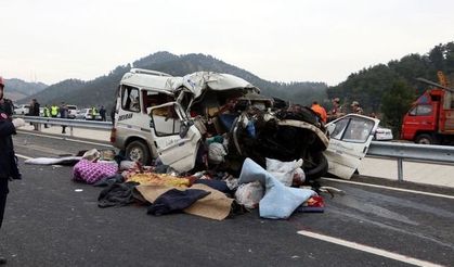 Kahramanmaraş'ta Feci kaza! 9 Ölü 8 Yaralı