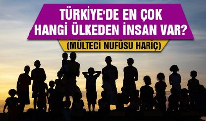 Türkiye'de en çok hangi ülkeden insan var?