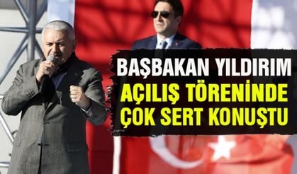 Başbakan Yıldırım Kahramanmaraş'ta açılış töreninde konuştu