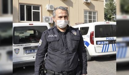 Adana'da polis memuru nakil bekleyen hastaya bağışta bulundu!