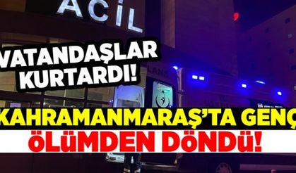 Kahramanmaraş'ta nehre düşen çocuk ölümden döndü!