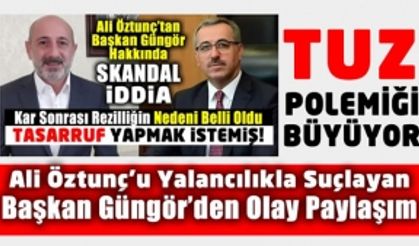 Başkan Güngör'den Ali Öztunç'a videolu yanıt! Kahramanmaraş tuz polemiğini konuşuyor
