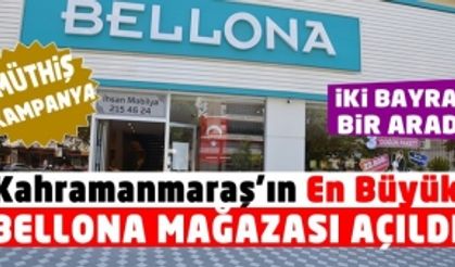 Kahramanmaraş'ın En Büyük Bellona Showroom'u İhsan Mobilya Açıldı