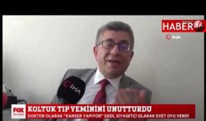 Fatih Portakal'dan Sefer Aycan'a Tepki! Dün doktor bugün siyasetçi