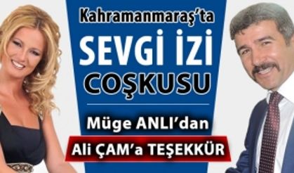 Kahramanmaraş'ta Sevgi İzi Şenliği