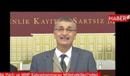 Kahramanmaraş milletvekillerinden düşman işgalinden kurtuluşun 101. yılı açıklaması