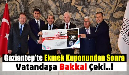 Yoksulluğun Fotoğrafı: Gaziantep'te Vatandaşa 100 Liralık Bakkal Çeki!