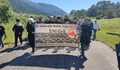 Çerkes Sürgünü'nde yaşamını yitirenler Kahramanmaraş'ta anıldı