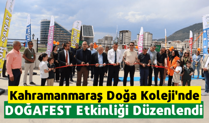 Kahramanmaraş Doğa Koleji'nde DOĞAFEST Etkinliği Düzenlendi