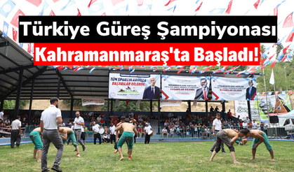 Necati Okay: 'Türkiye Güreş Şampiyonası Kahramanmaraş’a yakışır bir görselde start aldı'