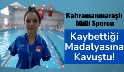 Kahramanmaraşlı Paralimpik Sporcu Sevilay Öztürk Kayıp Madalyalarına Kavuştu!