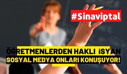 Öğretmenlerden Kariyer Basamakları Uzman ve Baş Öğretmenlik Sınavına Tepki
