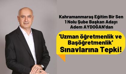 Adem Aydoğan: '20 yılını dolduran her öğretmene Başöğretmen unvanı verilmelidir'